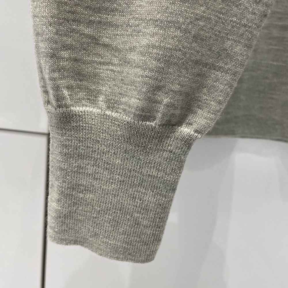 J Crew Mercantile Women’s XL Merino Wool Blend Gray Turtleneck Sweater - Picture 4 of 10